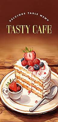 PSD 편집이미지 접시 딸기 디저트 사람없음 케이크 숟가락 카페 커피잔 메뉴 블루베리 이미지편집 식기 커피 음식 과일 잔 수저 상점 파일형식