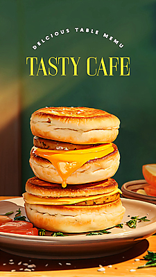 PSD 편집이미지 접시 채소 디저트 사람없음 쌓기 카페 흐름 소스 메뉴 잉글리쉬머핀 이미지편집 식기 음식 컨셉 모션 상점 양념 머핀 파일형식