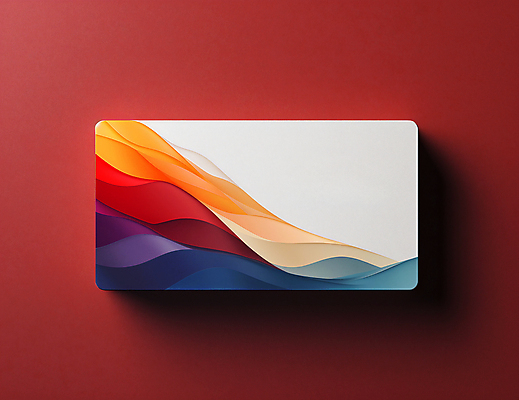 JPG 편집이미지 물결 곡선 비즈니스 명함 프레임 사람없음 컬러풀 사각형 디지털합성 웨이브 그라데이션 물결무늬 목업 편집소스 가로명함 편집실사 AI포토 AI콘텐츠 도형 선 컬러 무늬 CG 파일형식