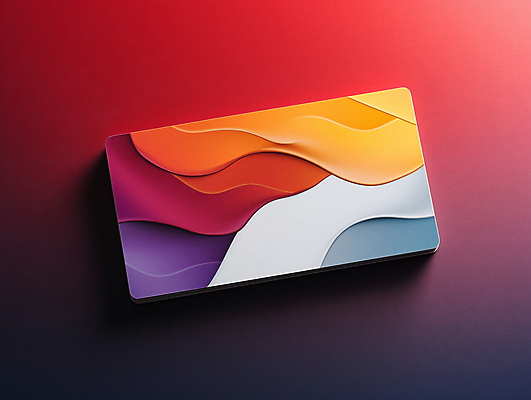 JPG 편집이미지 물결 곡선 비즈니스 명함 프레임 사람없음 컬러풀 사각형 디지털합성 웨이브 그라데이션 물결무늬 목업 편집소스 가로명함 편집실사 AI포토 AI콘텐츠 도형 선 컬러 무늬 CG 파일형식