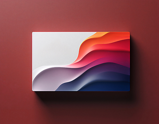 JPG 편집이미지 물결 곡선 비즈니스 명함 프레임 사람없음 컬러풀 사각형 디지털합성 웨이브 그라데이션 물결무늬 목업 편집소스 가로명함 편집실사 AI포토 AI콘텐츠 도형 선 컬러 무늬 CG 파일형식