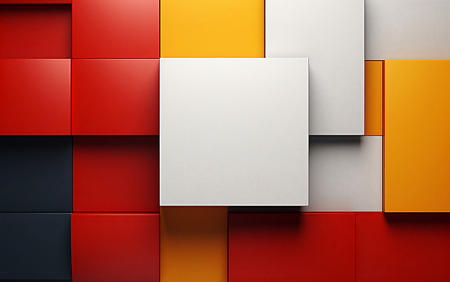 JPG 편집이미지 사람없음 컬러풀 사각형 블록 디지털합성 심플 편집소스 미니멀 편집실사 AI컴퓨터그래픽 AI콘텐츠 도형 컬러 CG 파일형식