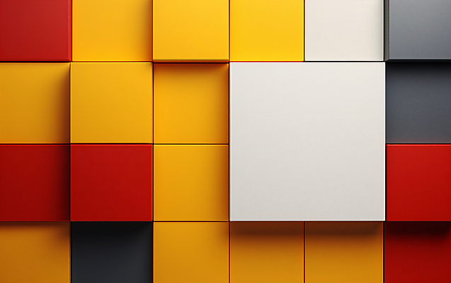 JPG 편집이미지 사람없음 컬러풀 사각형 블록 디지털합성 심플 편집소스 미니멀 편집실사 AI컴퓨터그래픽 AI콘텐츠 도형 컬러 CG 파일형식