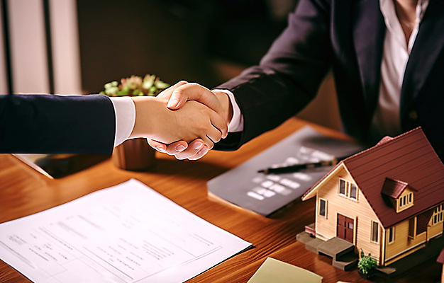 JPG 편집이미지 손 비즈니스 부동산 악수 협상 한명 정장 상반신 성인 신체부위 계약 문서 건축모형 계약서 계약체결 성인한명만 편집실사 AI인물포토 AI콘텐츠 1 옷 사람 손짓 모형 재산 CG 성인만 파일형식 AI포토