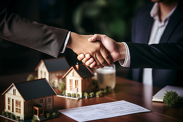 JPG 편집이미지 손 남자 비즈니스 부동산 악수 협상 한명 정장 상반신 성인 신체부위 미니어처 계약 문서 건축모형 계약서 계약체결 성인남자한명만 편집실사 AI인물포토 AI콘텐츠 1 옷 사람 손짓 모형 재산 CG 남자한명만 성인남자만 파일형식 AI포토