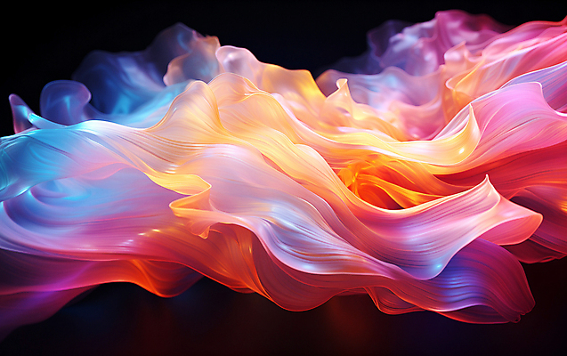 JPG 편집이미지 물결 곡선 유리 추상 사람없음 컬러풀 디지털합성 웨이브 결 물결무늬 반투명 편집소스 이미지편집 편집실사 AI컴퓨터그래픽 AI콘텐츠 선 컬러 무늬 재질 CG 파일형식