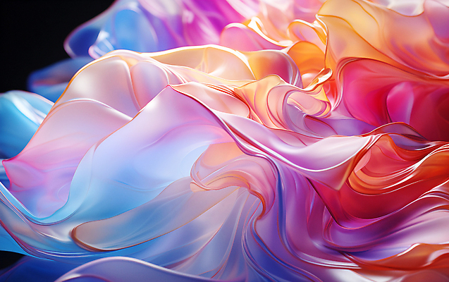 JPG 편집이미지 물결 곡선 유리 추상 사람없음 컬러풀 디지털합성 웨이브 결 물결무늬 반투명 편집소스 이미지편집 편집실사 AI컴퓨터그래픽 AI콘텐츠 선 컬러 무늬 재질 CG 파일형식