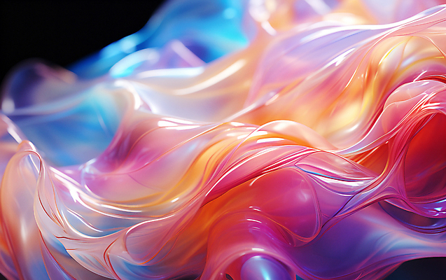 JPG 편집이미지 물결 곡선 유리 추상 사람없음 컬러풀 디지털합성 웨이브 결 물결무늬 반투명 편집소스 이미지편집 편집실사 AI컴퓨터그래픽 AI콘텐츠 선 컬러 무늬 재질 CG 파일형식