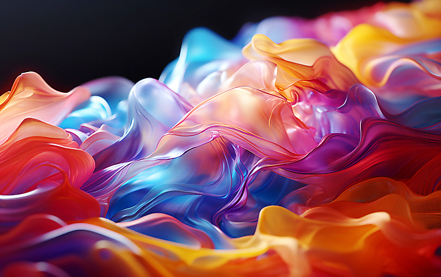 JPG 편집이미지 물결 곡선 유리 추상 사람없음 컬러풀 디지털합성 웨이브 결 물결무늬 반투명 편집소스 이미지편집 편집실사 AI컴퓨터그래픽 AI콘텐츠 선 컬러 무늬 재질 CG 파일형식