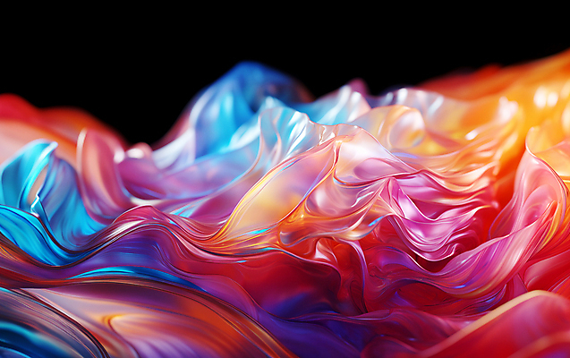 JPG 편집이미지 물결 곡선 유리 추상 사람없음 컬러풀 디지털합성 웨이브 결 물결무늬 반투명 편집소스 이미지편집 편집실사 AI컴퓨터그래픽 AI콘텐츠 선 컬러 무늬 재질 CG 파일형식