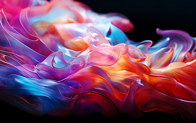 JPG 편집이미지 물결 곡선 유리 추상 사람없음 컬러풀 디지털합성 웨이브 결 물결무늬 반투명 편집소스 이미지편집 편집실사 AI컴퓨터그래픽 AI콘텐츠 선 컬러 무늬 재질 CG 파일형식