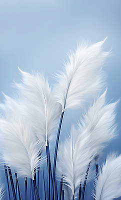 JPG 편집이미지 자연 풍경 사람없음 파란색 가을 팜파스그라스 편집실사 AI포토 AI콘텐츠 식물 계절 컬러 CG 생태계 파일형식