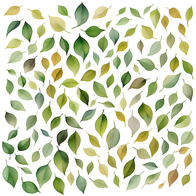 일러스트 붓터치 나뭇잎 수채화 사람없음 초록색 번짐 국내일러스트 AI파일 컬러 잎 파일형식 벡터 효과