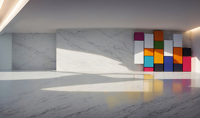 JPG 편집이미지 사람없음 인테리어 햇빛 사각형 공간 미술관 디지털합성 모던 대리석 편집소스 편집실사 AI포토 AI콘텐츠 도형 디자인 재료 태양 CG 파일형식