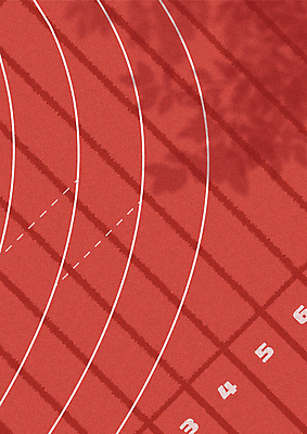 포스터 선 백그라운드 일러스트 나뭇잎 그림자 경기 사람없음 빨간색 운동 경기장 계주 트랙 국내일러스트 AI파일 스포츠 컬러 잎 스포츠시설 건강 육상스포츠 파일형식 벡터