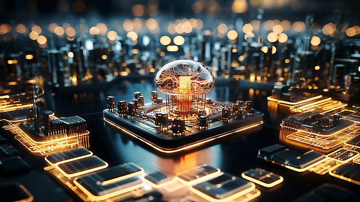 JPG 편집이미지 미래 사람없음 그래픽 빛 디지털 회로판 디지털합성 두뇌 편집소스 SF AI_인공지능 이미지편집 편집실사 AI컴퓨터그래픽 AI콘텐츠 컨셉 CG 뇌 파일형식