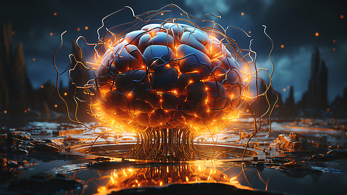 JPG 편집이미지 미래 사람없음 그래픽 빛 디지털 회로판 디지털합성 두뇌 편집소스 SF AI_인공지능 이미지편집 편집실사 AI컴퓨터그래픽 AI콘텐츠 컨셉 CG 뇌 파일형식