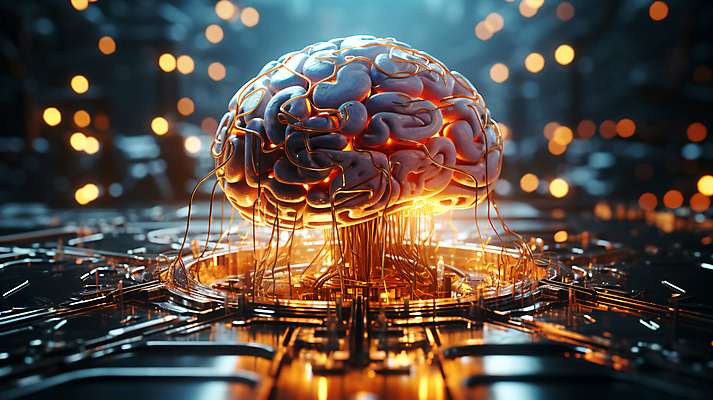 JPG 편집이미지 미래 사람없음 그래픽 빛 디지털 회로판 디지털합성 두뇌 편집소스 SF AI_인공지능 이미지편집 편집실사 AI컴퓨터그래픽 AI콘텐츠 컨셉 CG 뇌 파일형식