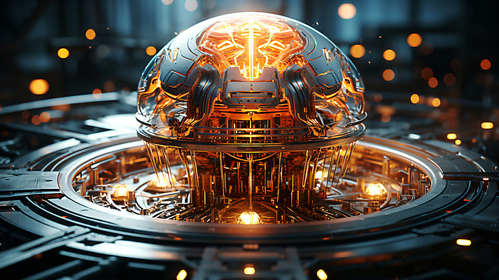 JPG 편집이미지 미래 사람없음 그래픽 빛 디지털 회로판 디지털합성 두뇌 편집소스 SF AI_인공지능 이미지편집 편집실사 AI컴퓨터그래픽 AI콘텐츠 컨셉 CG 뇌 파일형식