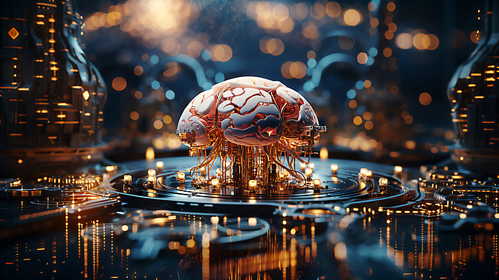 JPG 편집이미지 미래 사람없음 그래픽 빛 디지털 회로판 디지털합성 두뇌 편집소스 SF AI_인공지능 이미지편집 편집실사 AI컴퓨터그래픽 AI콘텐츠 컨셉 CG 뇌 파일형식