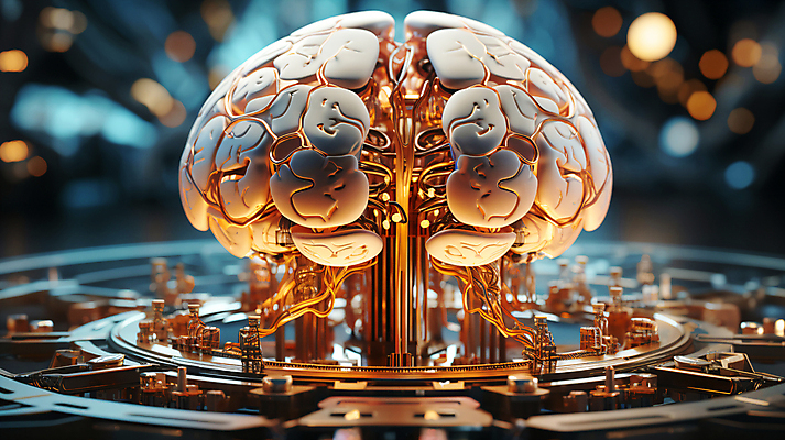 JPG 편집이미지 미래 사람없음 그래픽 빛 디지털 회로판 디지털합성 두뇌 편집소스 SF AI_인공지능 이미지편집 편집실사 AI컴퓨터그래픽 AI콘텐츠 컨셉 CG 뇌 파일형식