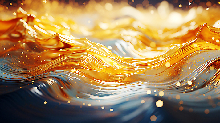 JPG 편집이미지 물결 곡선 사람없음 반짝임 금색 디지털합성 웨이브 편집소스 이미지편집 편집실사 AI컴퓨터그래픽 AI콘텐츠 선 컬러 모션 CG 파일형식