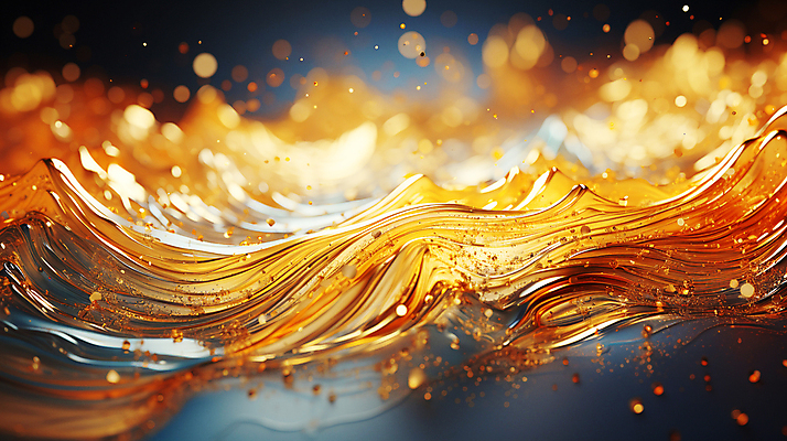 JPG 편집이미지 물결 곡선 사람없음 반짝임 금색 디지털합성 웨이브 편집소스 이미지편집 편집실사 AI컴퓨터그래픽 AI콘텐츠 선 컬러 모션 CG 파일형식