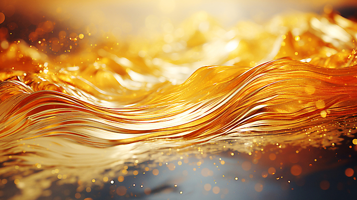 JPG 편집이미지 물결 곡선 사람없음 반짝임 금색 디지털합성 웨이브 편집소스 이미지편집 편집실사 AI컴퓨터그래픽 AI콘텐츠 선 컬러 모션 CG 파일형식