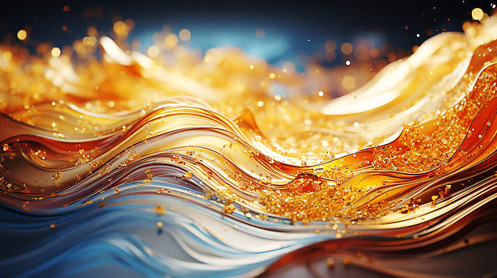 JPG 편집이미지 물결 곡선 사람없음 반짝임 금색 디지털합성 웨이브 편집소스 이미지편집 편집실사 AI컴퓨터그래픽 AI콘텐츠 선 컬러 모션 CG 파일형식
