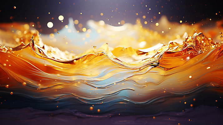 JPG 편집이미지 물결 곡선 사람없음 반짝임 금색 디지털합성 웨이브 편집소스 이미지편집 편집실사 AI컴퓨터그래픽 AI콘텐츠 선 컬러 모션 CG 파일형식