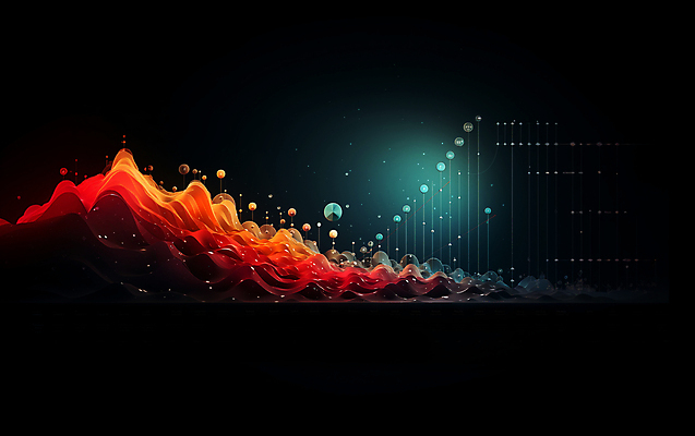 JPG 편집이미지 곡선 그래프 추상 사람없음 빨간색 반짝임 원형 디지털합성 결 편집소스 이미지편집 편집실사 AI컴퓨터그래픽 AI콘텐츠 도형 선 컬러 무늬 모션 CG 파일형식