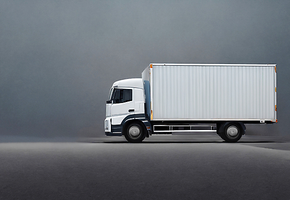 JPG 편집이미지 사람없음 회색 배송 디지털합성 택배 화물트럭 편집소스 탑차 편집실사 AI포토 AI콘텐츠 컬러 트럭 운송업 CG 파일형식