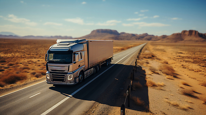 JPG 구름 편집이미지 도로 하늘 산 풍경 사람없음 배송 디지털합성 택배 화물트럭 편집소스 탑차 편집실사 AI포토 AI콘텐츠 자연요소 길 교통시설 트럭 운송업 CG 파일형식