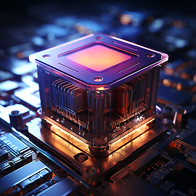 JPG 편집이미지 사람없음 아웃포커스 부속품 큐브 디지털합성 컴퓨터부품 연산 CPU 편집소스 편집실사 AI컴퓨터그래픽 AI콘텐츠 촬영기법 CG 오브젝트 파일형식