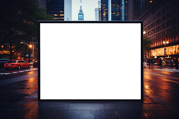 PSD 나무 편집이미지 도로 가로등 자동차 광고판 사람없음 건물 도시 버스정류장 저녁 알림 오후 키오스크 목업 카피스페이스 이미지편집 식물 건축물 공공시설 길 육상교통 교통시설 알림판 공백 역 야간 판 파일형식