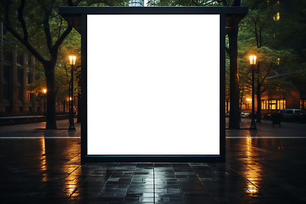 PSD 나무 편집이미지 도로 가로등 자동차 광고판 사람없음 야외 건물 빛 반사 도시 버스정류장 야간 알림 오후 키오스크 목업 카피스페이스 이미지편집 자연요소 식물 건축물 공공시설 길 육상교통 교통시설 알림판 공백 역 판 파일형식