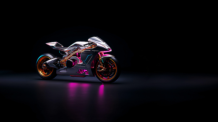 JPG 편집이미지 교통수단 미래 사람없음 오토바이 디지털합성 편집소스 편집실사 AI컴퓨터그래픽 AI콘텐츠 교통 컨셉 바이크 CG 파일형식