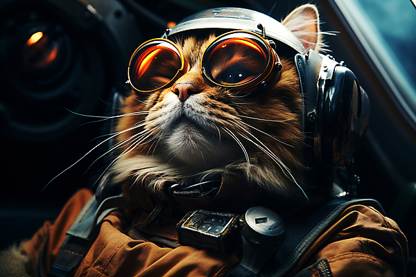 JPG 편집이미지 한마리 고글 의인화 사람없음 우주 고양이 올려보기 우주비행사 디지털합성 우주복 편집소스 편집실사 AI컴퓨터그래픽 AI콘텐츠 1 옷 포유류 모션 반려동물 CG 파일형식