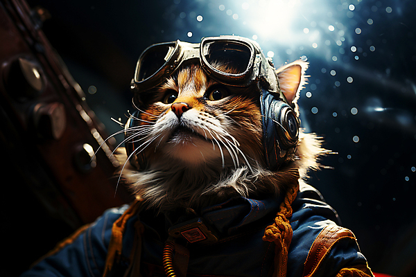JPG 편집이미지 한마리 고글 의인화 사람없음 빛 우주 고양이 올려보기 우주비행사 디지털합성 우주복 편집소스 편집실사 AI컴퓨터그래픽 AI콘텐츠 1 옷 포유류 모션 반려동물 CG 파일형식