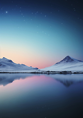 JPG 편집이미지 분홍색 섬 밤하늘 추상 풍경 사람없음 파란색 반사 유행 수면 신비 이미지 색감 편집실사 AI컴퓨터그래픽 AI콘텐츠 컬러 컨셉 무늬 하늘 물 야간 CG 파일형식