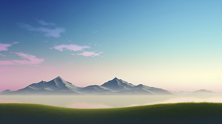 JPG 구름 편집이미지 추상 산 풍경 초원 사람없음 파란색 유행 신비 이미지 색감 편집실사 AI컴퓨터그래픽 AI콘텐츠 자연요소 컬러 컨셉 무늬 CG 파일형식