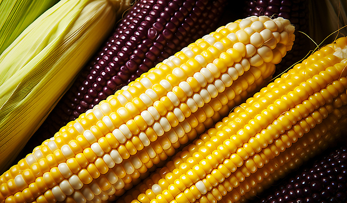JPG 편집이미지 옥수수 근접촬영 사람없음 노란색 가득함 옥수수껍질 편집실사 AI포토 AI콘텐츠 뷰포인트 컬러 곡류 껍질 CG 파일형식
