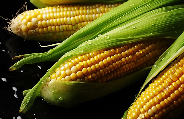 JPG 편집이미지 옥수수 근접촬영 사람없음 초록색 노란색 젖음 물방울 수분 옥수수껍질 편집실사 AI포토 AI콘텐츠 뷰포인트 컬러 곡류 껍질 CG 파일형식