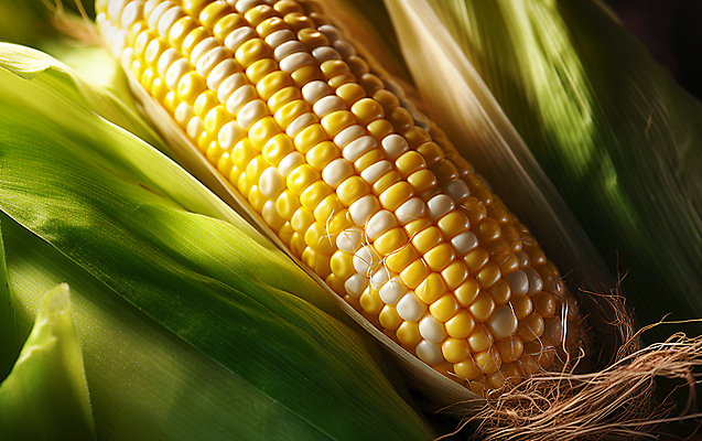 JPG 편집이미지 옥수수 근접촬영 사람없음 초록색 노란색 옥수수껍질 편집실사 AI포토 AI콘텐츠 뷰포인트 컬러 곡류 껍질 CG 파일형식