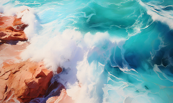 JPG 편집이미지 물결 파도 자연 풍경 해변 사람없음 모래사장 디지털합성 편집소스 편집실사 AI포토 AI콘텐츠 바다 CG 생태계 파일형식