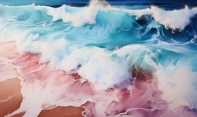 JPG 편집이미지 물결 파도 자연 풍경 해변 사람없음 모래사장 디지털합성 편집소스 편집실사 AI포토 AI콘텐츠 바다 CG 생태계 파일형식