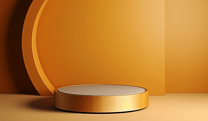 JPG 편집이미지 사람없음 노란색 3D 공간 심플 단상 포디움 편집소스 미니멀 편집3D AI컴퓨터그래픽 AI콘텐츠 컬러 무대 디지털합성 파일형식