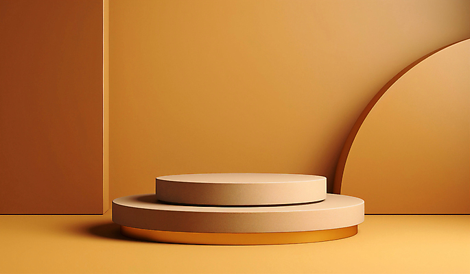 JPG 편집이미지 사람없음 노란색 3D 공간 심플 단상 포디움 편집소스 미니멀 편집3D AI컴퓨터그래픽 AI콘텐츠 컬러 무대 디지털합성 파일형식