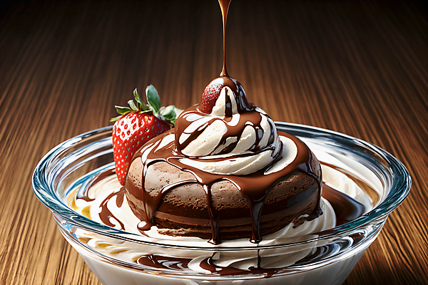 JPG 편집이미지 그릇 딸기 아이스크림 사람없음 갈색 초콜릿 붓기 초코시럽 초코아이스크림 편집실사 AI포토 AI콘텐츠 식기 컬러 과일 모션 디저트 CG 시럽 파일형식