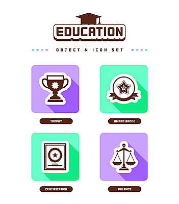 아이콘 교육 별 사람없음 연두색 사각형 보라색 상패 트로피 오브젝트 배지 양팔저울 자격증 2D아이콘 AI파일 자연요소 도형 컬러 저울 초록색 상_우승 증명서 파일형식 벡터